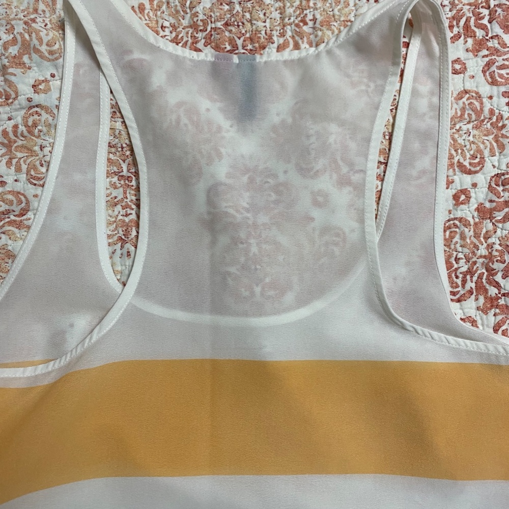 5/48 Sheer Striped Tank - Picture 3 of 5